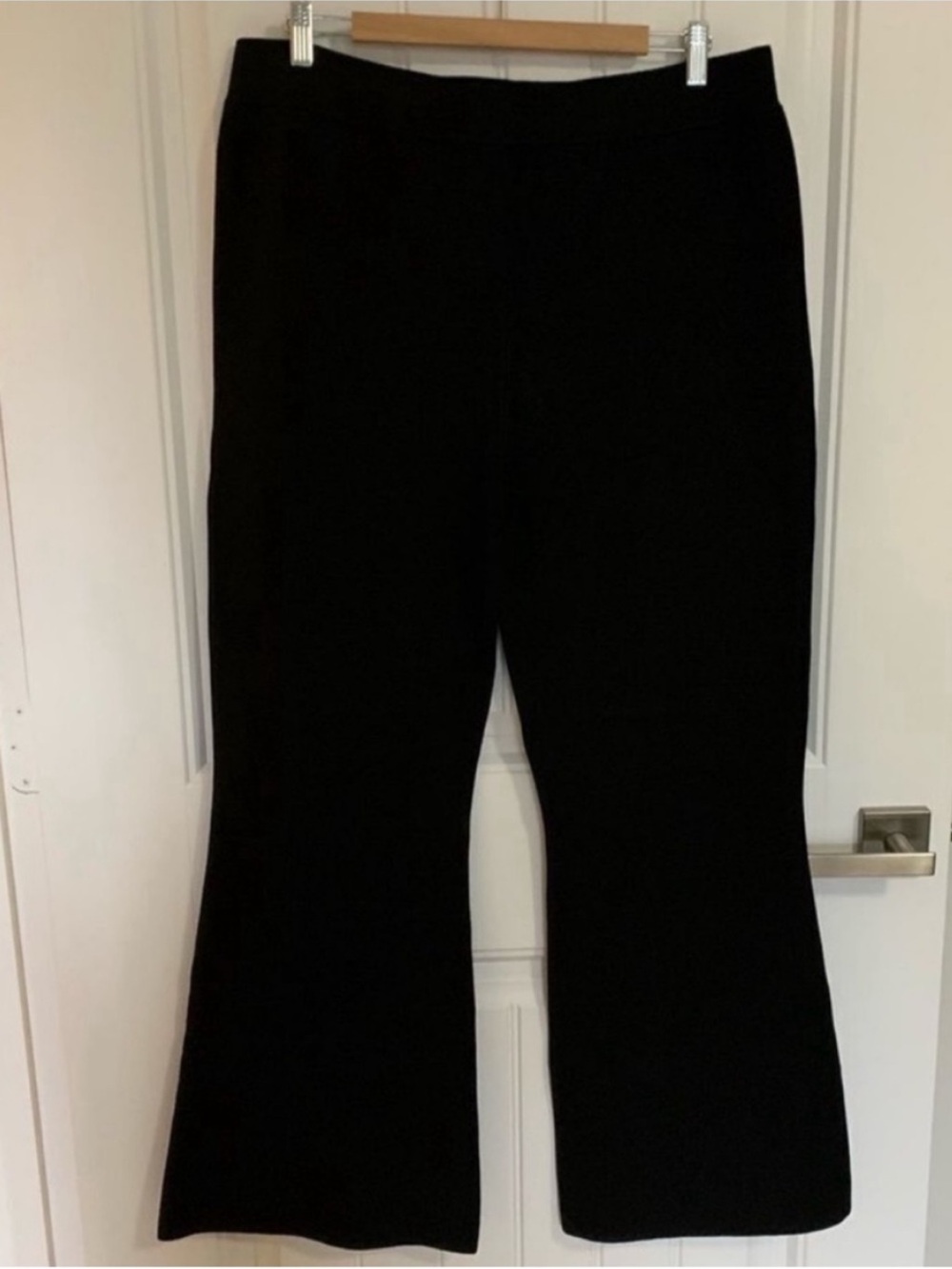 J Crew XXL Slim Wide Leg Black - Picture 4 of 8
